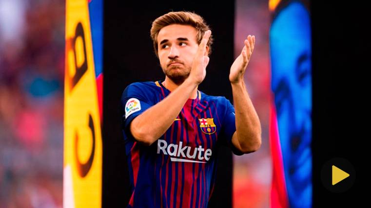El mensaje de Sergi Samper tras su ‘fichaje’ por el primer equipo del Barça