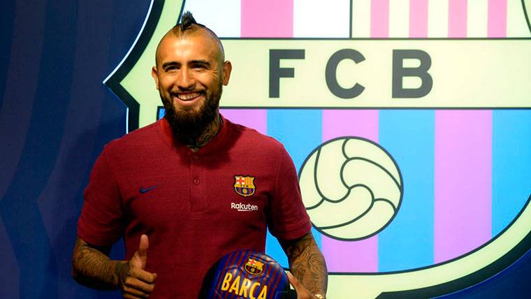 Arturo Vidal, a toda máquina: ¡Puede debutar contra el Sevilla!