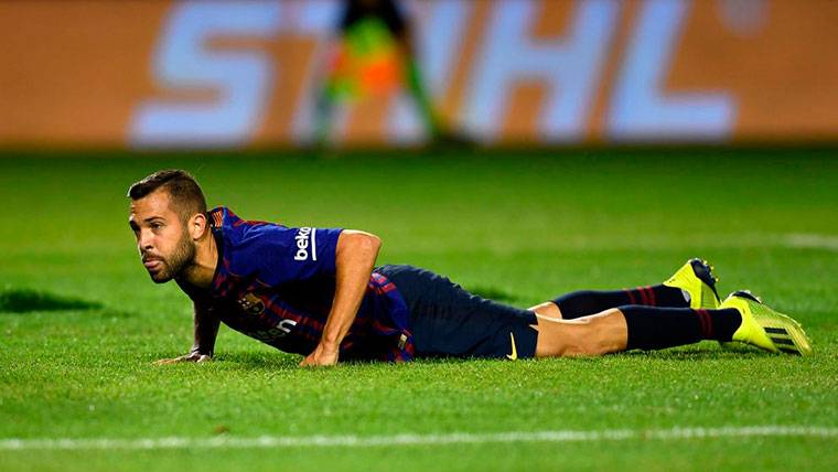 Jordi Alba, sin relevo ni descanso: el plan de Valverde para rotarle