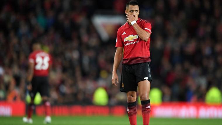 Alexis Sánchez no es ni la sombra de lo que fue en Barça y Arsenal