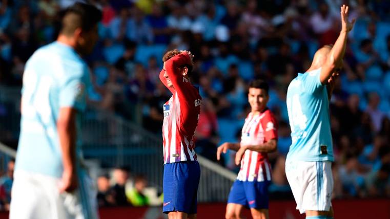 El Celta de Vigo sigue alejando al Atlético de Madrid de LaLiga (2-0)