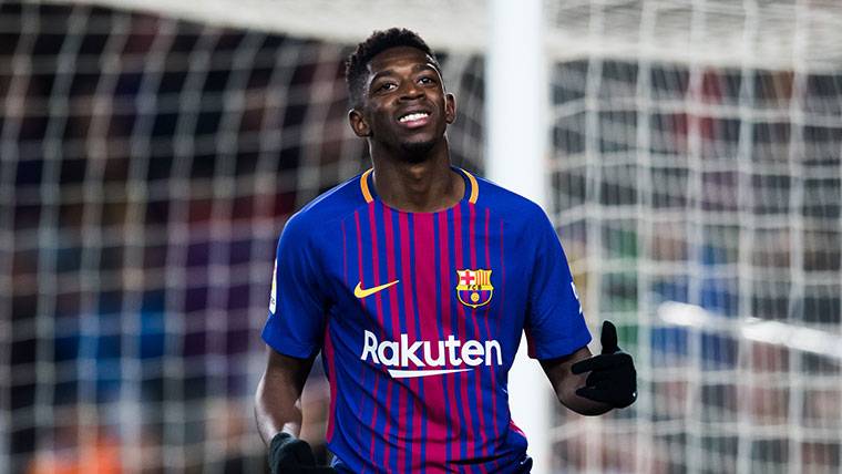 Dembélé y Rakitic ‘dispararon’ la goleada del Barça ante el Huesca