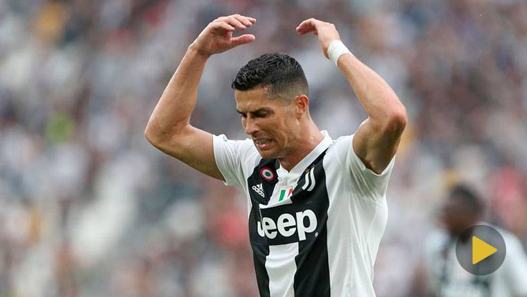 ¡Cristiano Ronaldo vio la roja en su estreno en Champions con la Juventus de Turín!