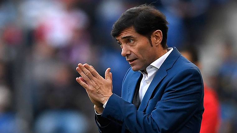 Aviso de Marcelino al Barça por su duelo contra el Valencia
