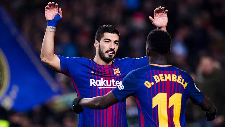 El Barça apunta en una sola dirección: Luis Suárez también lanza una advertencia a Dembélé