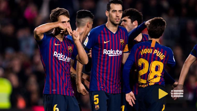 Vídeo resumen: FC Barcelona 4 Cultural Leonesa 1 (Vuelta de 1/16 de Copa del Rey)