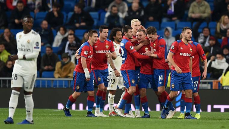 RIDÍCULO: ¡El Real Madrid cae goleado contra el CSKA en el Santiago Bernabéu! (0-3)