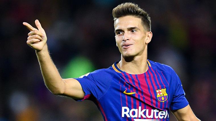 ENRABIETADO: Denis Suárez se sumó a la fiesta con un tiro imparable