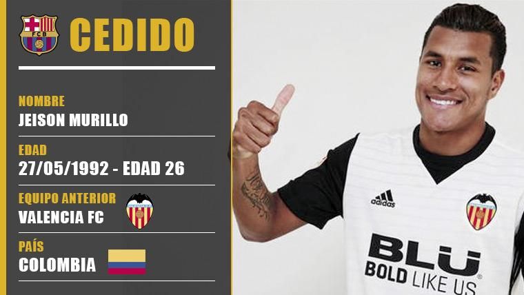 OFICIAL: El FC Barcelona apuesta por un central en enero y ficha a Jeison Murillo