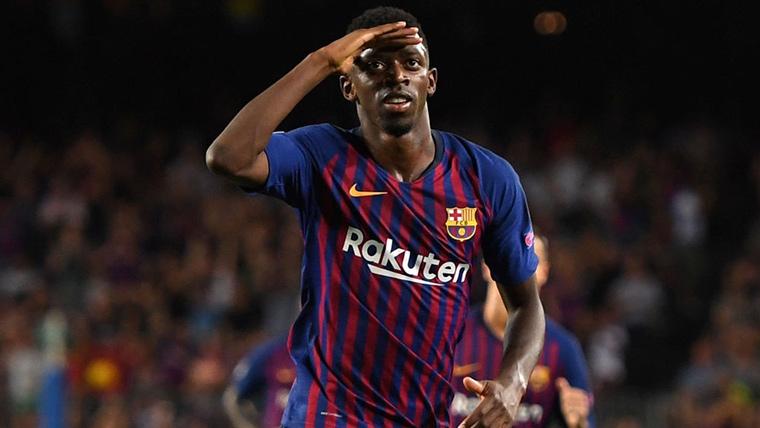 Este chico es de lo que no hay… ¡Qué golazo de Dembélé en el Barça-Tottenham!