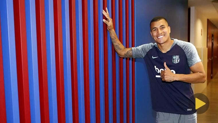 El FC Barcelona tiene una opción de compra por Jeison Murillo