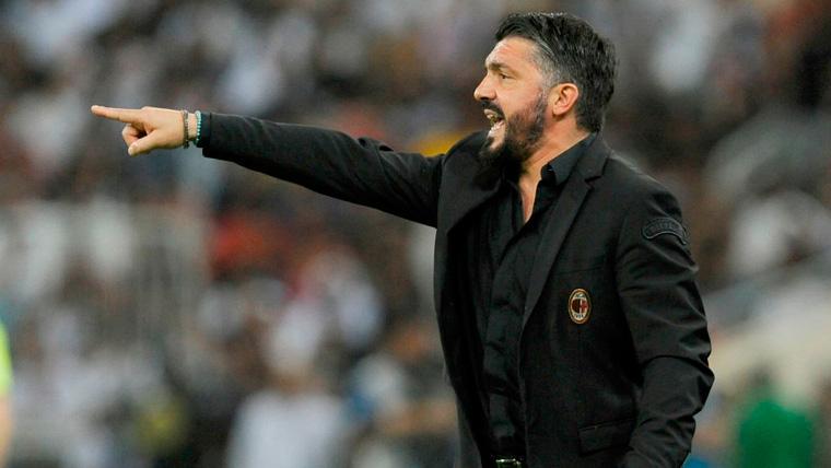 Gattuso presume del fichaje que el Milan arrebató a Barça y Madrid