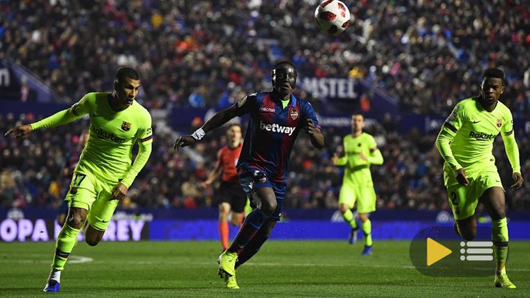 Vídeo resumen: Levante UD 2 FC Barcelona 1 (Copa del Rey)