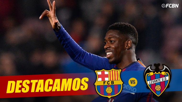 Dembélé, el único jugador del Barça 2018-19 que ha marcado en todas las competiciones