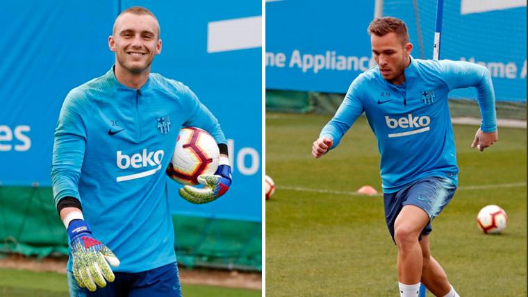 El Barça recupera efectivos para luchar por los títulos: Cillessen y Arthur reciben el alta