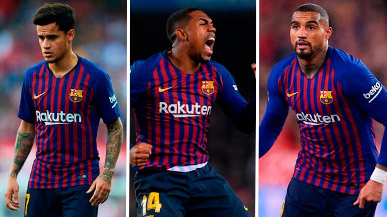 Oportunidad de oro para Coutinho, Malcom y Boateng en el FC Barcelona