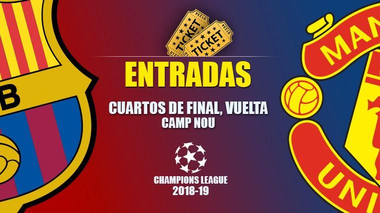 Entradas FC Barcelona vs Manchester United – Champions League 2018-2019