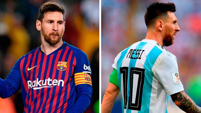 Las dos caras de Leo Messi: los números con el FC Barcelona y la selección de Argentina