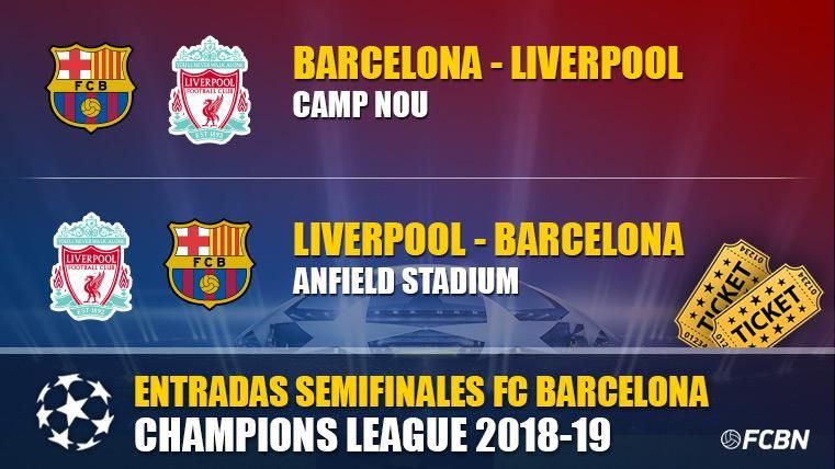 Entradas FC Barcelona vs Liverpool – Champions League 2018-2019