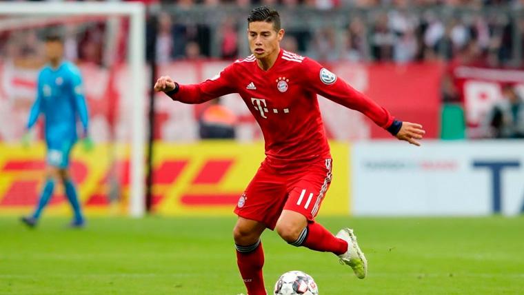 El Bayern no se aclara con James e Inglaterra e Italia llaman a la puerta