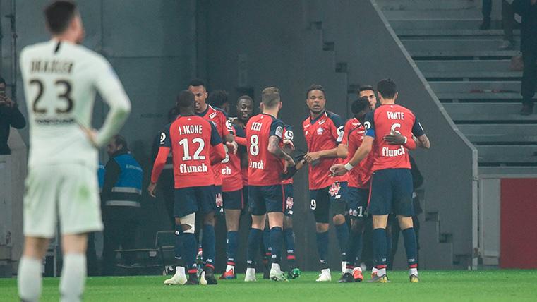 El Lille de Pépé deja en ridículo al PSG y evita que cante el alirón en la Ligue 1 (5-1)