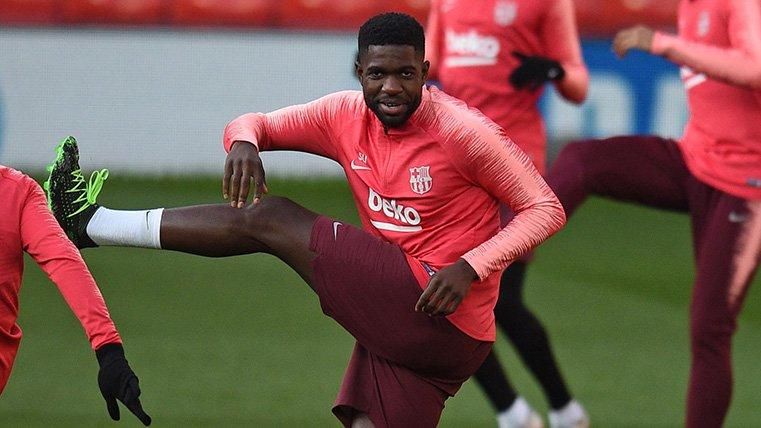 Umtiti y Vermaelen se entrenaron con normalidad, pero Valverde solo convocó al francés