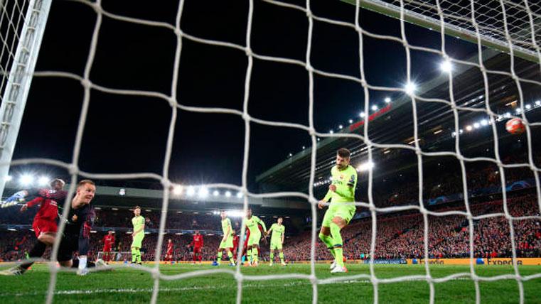 Anfield deja al Barcelona sin triplete: no hay doblete que haga olvidar el ridículo