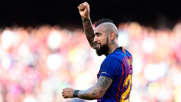 El ‘todoterreno’ Arturo Vidal volvió a brillar ante el Getafe