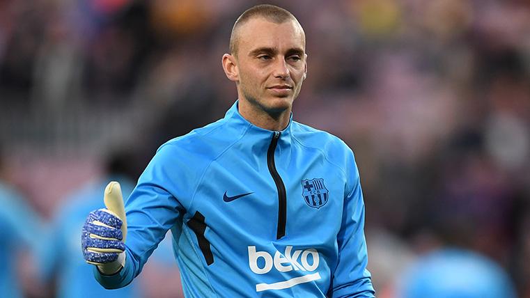 Cillessen pudo haber jugado su último partido en el Camp Nou ante el Getafe