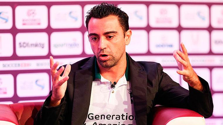 El mensaje de Xavi sobre el posible fichaje de Griezmann por el Barcelona
