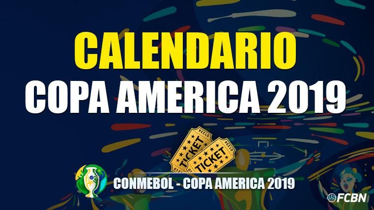 Calendario Copa América 2019
