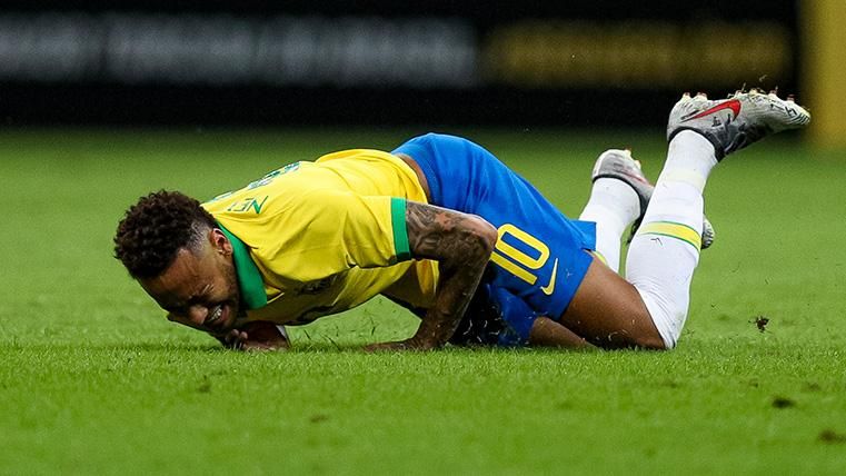 El gafe de Neymar continúa: Se lesiona en un amistoso y se perderá la Copa América