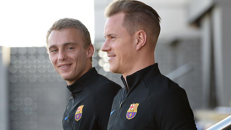 Cariñoso mensaje de despedida de Ter Stegen a Jasper Cillessen