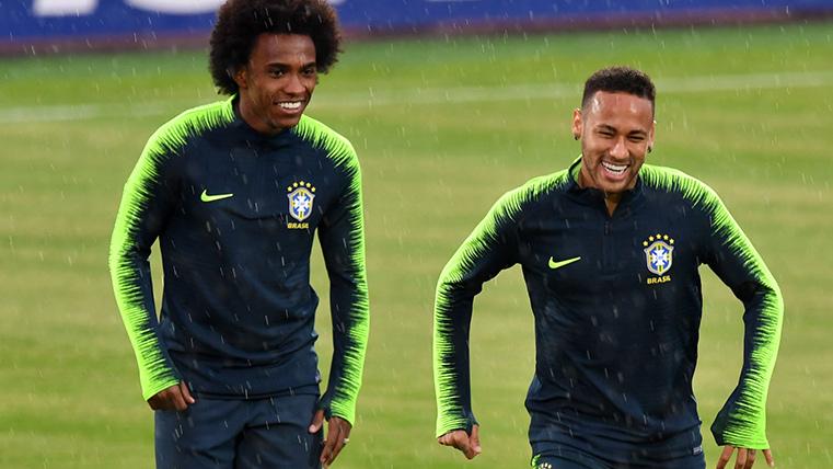Palo para Malcom y Vinicius: Willian relevará a Neymar