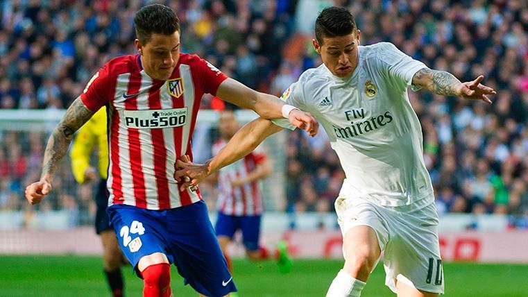 James frena su fichaje por el Nápoles porque prefiere jugar en el Atlético de Madrid