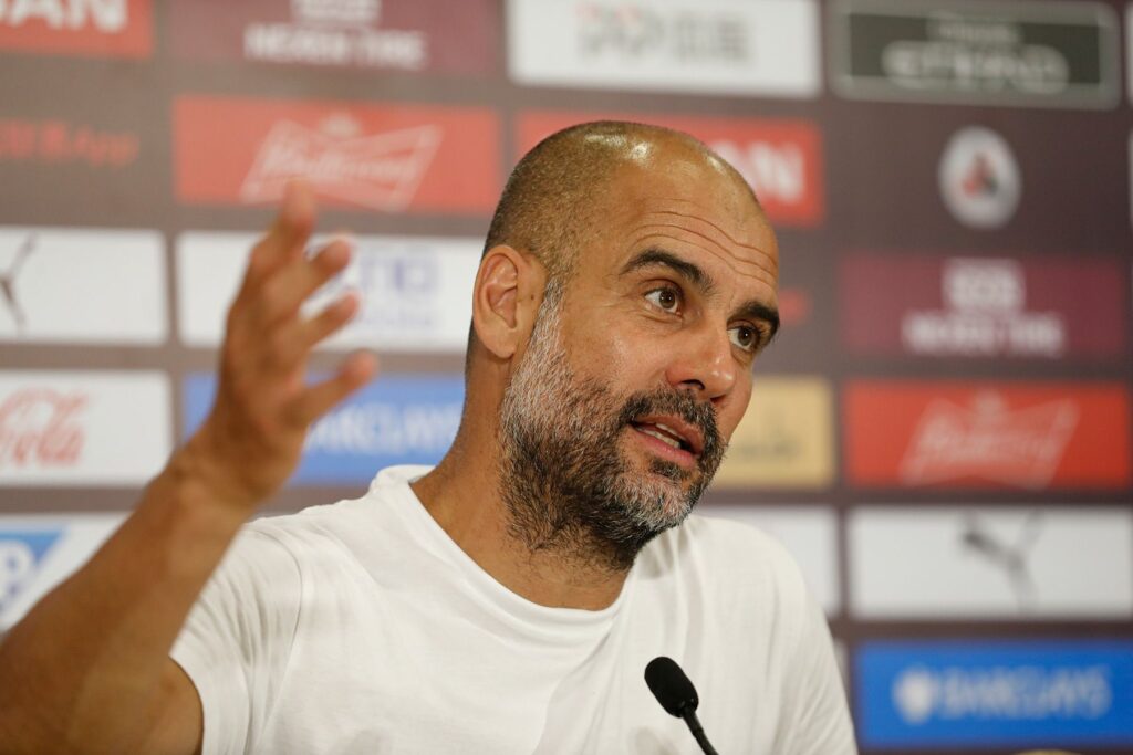 Guardiola defiende al City por las críticas en China: «No estoy de acuerdo, es falso»
