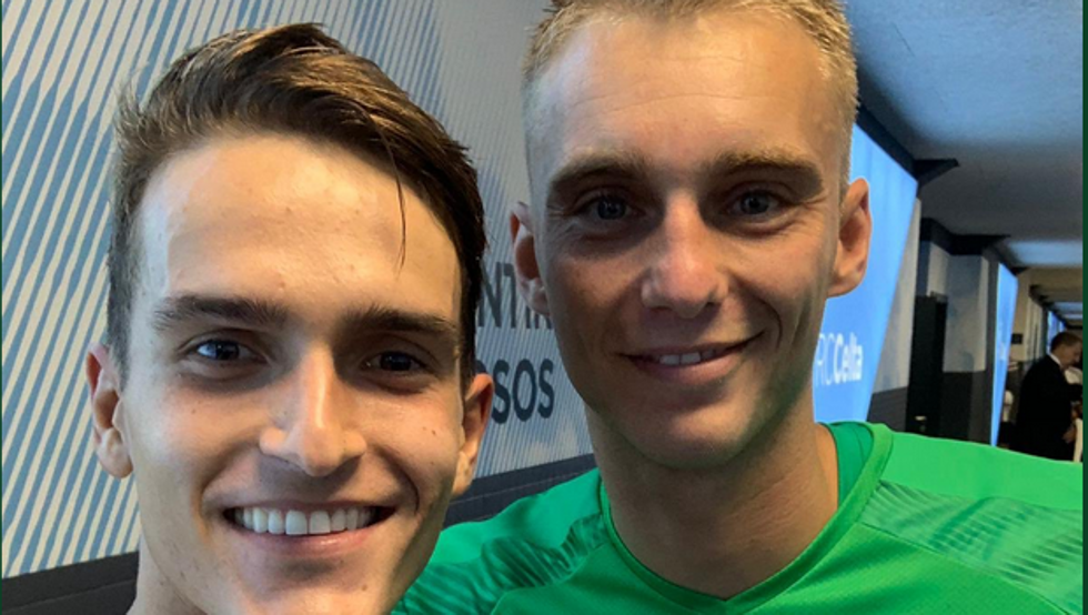 Cillessen le para un penalti a Denis en el Celta-Valencia