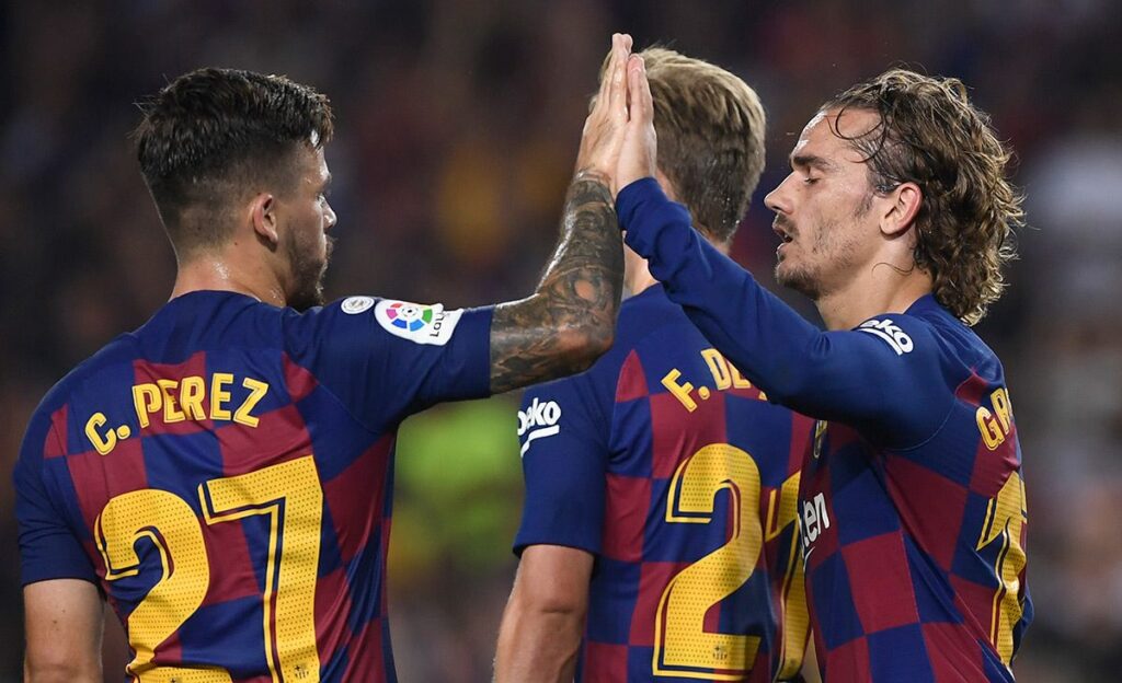 El segundo gol de Griezmann al Betis, una auténtica maravilla