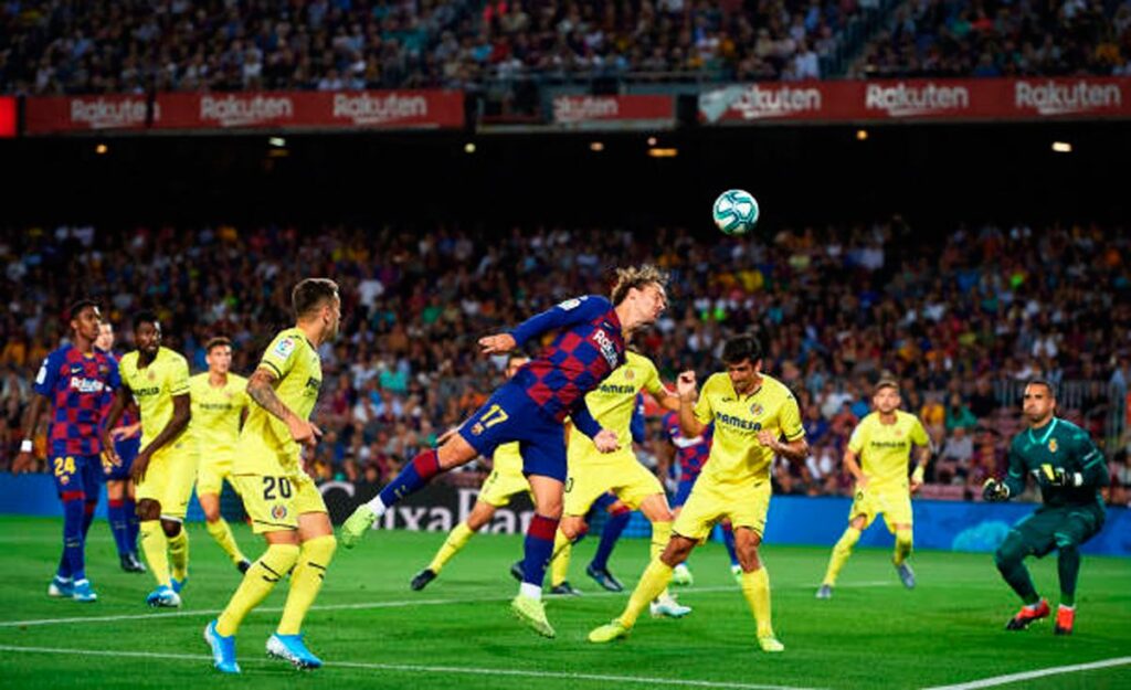 Griezmann adelantó al FC Barcelona a pase de Leo Messi
