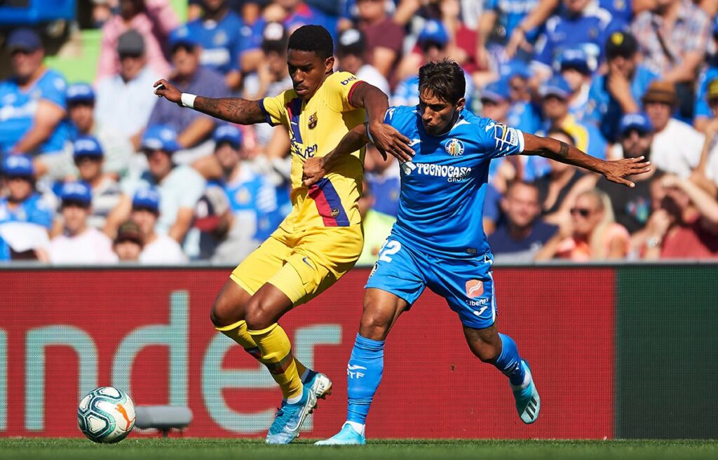 Primer gol de Junior Firpo con el FC Barcelona: 0-2 al Getafe