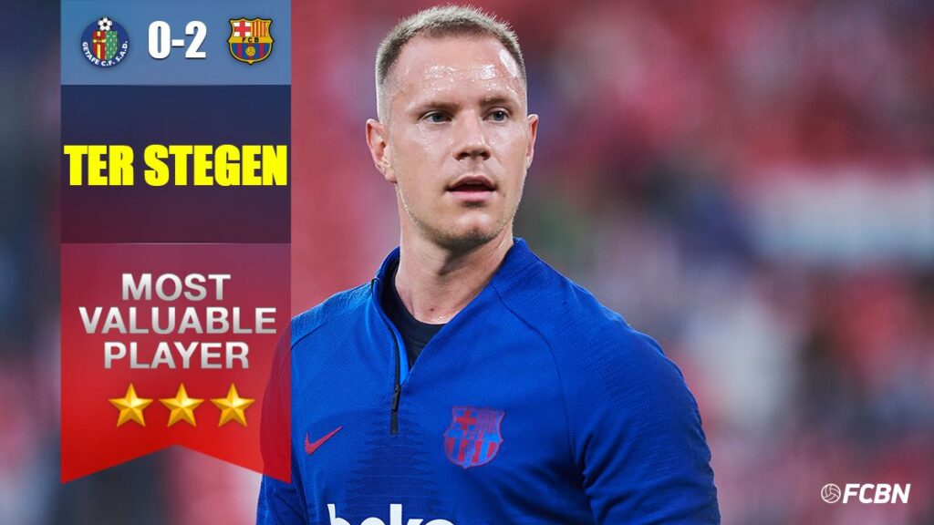 Ter Stegen, feliz por su asistencia: «Ha sido el momento perfecto. Una maravilla»