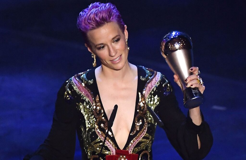 La galáctica del futuro Real Madrid femenino podría ser la culé Rapinoe