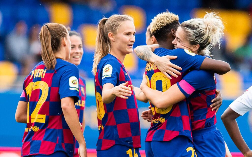 El Barça manda en Madrid con 3 asistencias de Hansen y doblete de Oshoala (0-4)