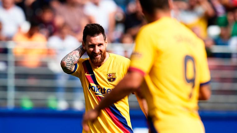 El tridente del FC Barcelona despega: 13 goles y seis asistencias