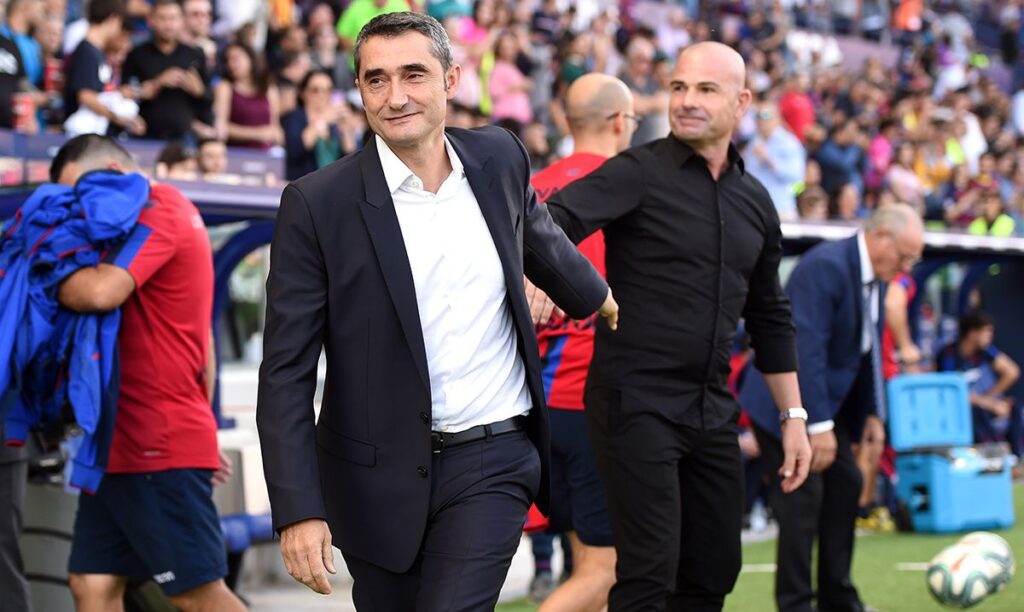 Valverde, tras el Levante-Barça: «Pues claro que no pienso en dimitir»