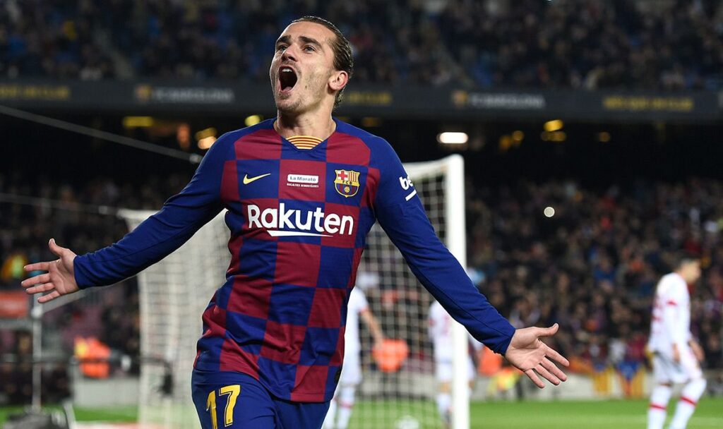 ¡Griezmann se disfrazó de héroe! Doblete gracias a los pases de De Jong y Alba