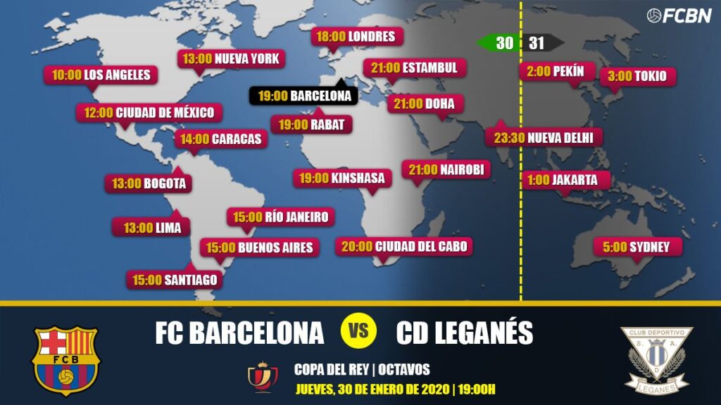 FC Barcelona vs Leganés en TV: Cuándo y dónde ver el partido de la Copa del Rey 2019-2020