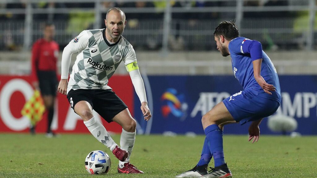 Iniesta vuelve a ser clave en el triunfo del Vissel Kobe en la Champions Asiática