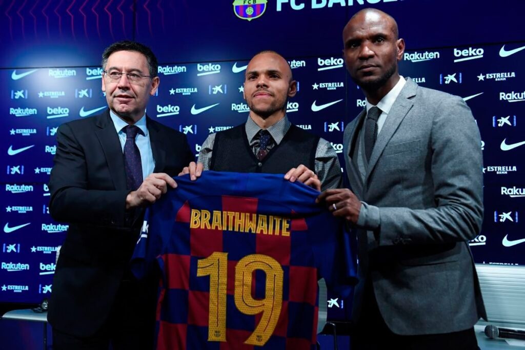 Bartomeu esquiva la polémica de las redes y defiende el fichaje de Braithwaite