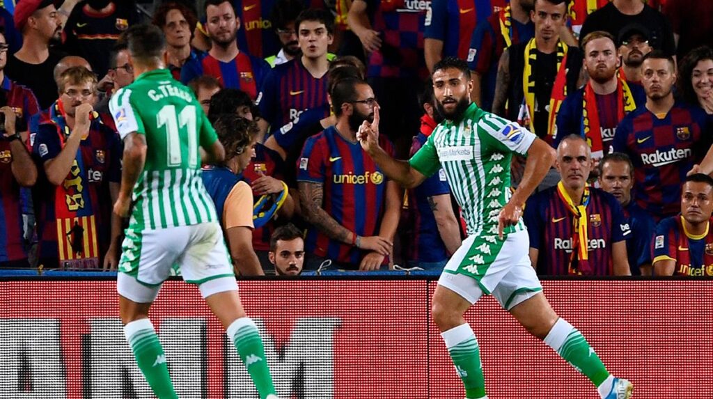 Fekir volvió a adelantar al Betis con un golazo tras el empate de De Jong